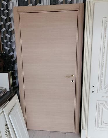 frez taxta: - Məhsul: Daxili otaq qapısı - Material: Taxta əsaslı panel — 1