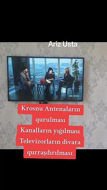 televizor ustası: Kanalların yığılması krosnu ustası televizorların divara — 2