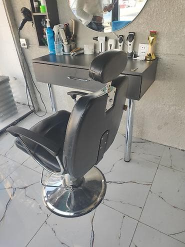trimo mebel: Bərbər/kəsim üçün hidravlik salon kreslosu hərşeyi işləyir - Rəng — 1