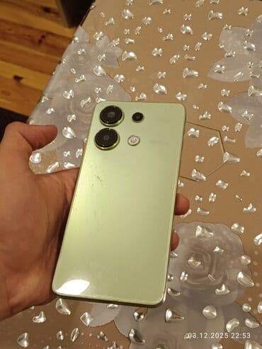 redmi note 12 5g qiymeti: Redmi Note 13, 256 GB, rəng - Yaşıl, İki sim kartlı — 1