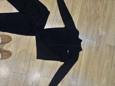 Женская одежда: Мужской спортивный костюм, Nike, M, цвет - Черный — 4