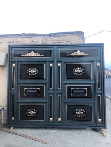 avtomat darvazalar: Eni-3 Hündürlük 2.60 Şveller-8diy Profil 40/40 Qalın List-2liy — 5