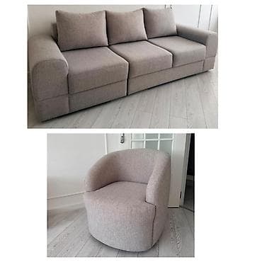 Divan + bir kreslo 600azn. Açılmır sadedi. Ünvan Yasamal (9596) aml