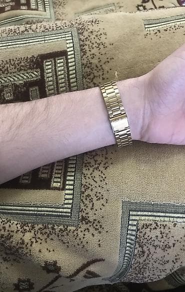 agilli saatlar: İşlənmiş, Qol saatı, Casio, rəng - Qızılı — 3