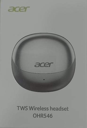 kompakt telefonlar: Acer TWS Wireless Headset OHR546 Yeni. islenmeyib - Tam simsiz — 1