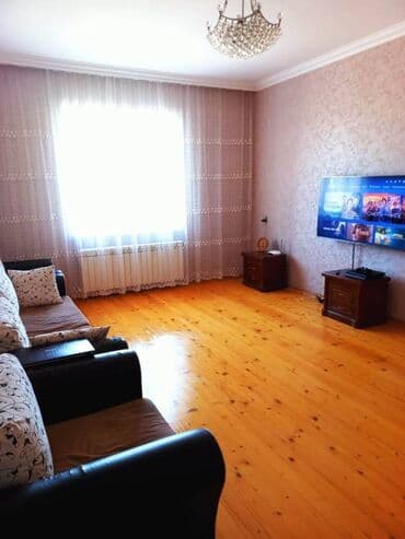heyet evinde bulaq: 3 otaqlı, 81 kv. m, Yeni təmirli — 3