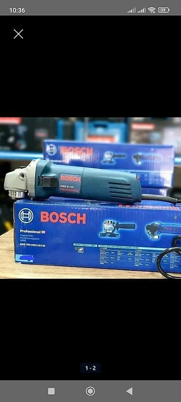Bosch GWS 8-125 Professional bucaqslı daşlayıcı - Brend/model: Bosch