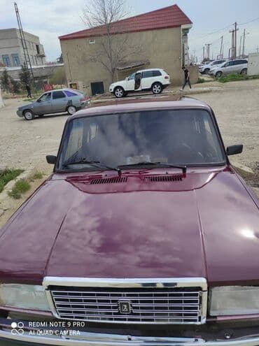 vaz 015: LADA 2107 sedan - Rəng: tünd albalı/bordo - Kuzov: klassik 4 qapılı — 8