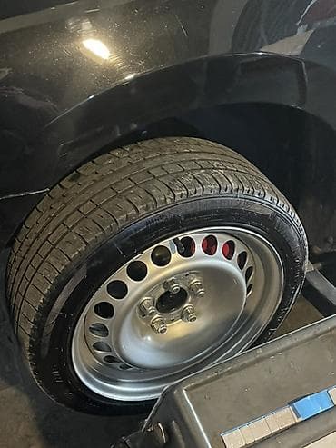 borbet disk: Satılır: universal polad disk və təkər komplekti 7.2j di enlidən — 1