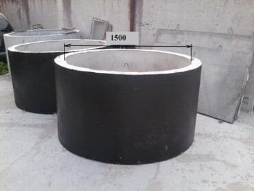 бетонные кольца больших размеров: Dəmir-beton quyu və quyu elementləri Satışı - Kanalizasiya, su və qaz — 16