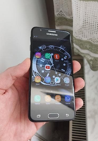 Samsung Galaxy J5 Prime, 16 GB, rəng - Qara, Barmaq izi — 1