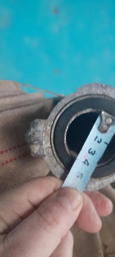 şlang: Yanğın şlanqı – kətan/kanvas tipli - Material: qalın, toxunmuş kətan — 3