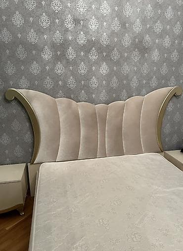 Lüks yataq dəsti – klassik və modern üslubun harmoniyası - Yataq — 2