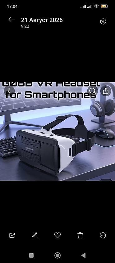 Eynəklər: VR SHINECON G06B – smartfonlar üçün VR eynəyi - 4.7–6.5 düym — 2