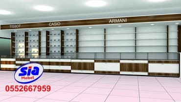 Ofis mebeli: Stend vitrinlərinin yığılmsı — 7