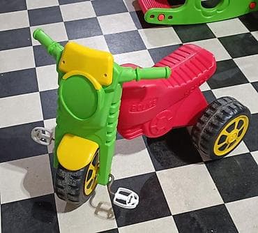 mini velosiped: Uşaq Plastik Velosipedi – 3 Təkərli | Yeni Keyfiyyətli və möhkəm — 1