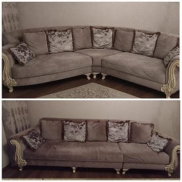 metbex divani satilir: Künc divan, İşlənmiş, Açılmayan, Bazasız, Çatdırılma yoxdur — 1
