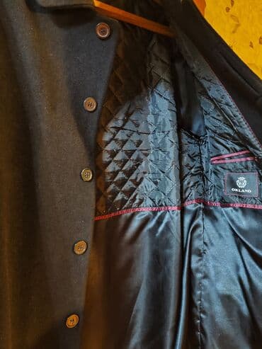 kişi ucun klassik qara kostyum: Palto, 6XL, rəng - Qara — 3