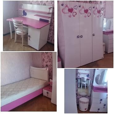 Genc desti 300 azn. Tecili evden cixmalidir‼️matrasi var. Mebel — 1