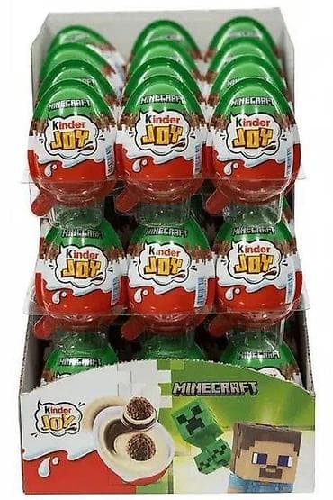 Məhsul: Kinder Joy – Minecraft xüsusi seriyası (qutu) - Rəsmi Kinder