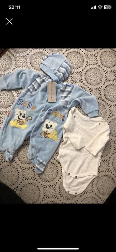 Məktəbli forması: Uşaq dəsti, Uniseks, 0 - 3 ay — 2