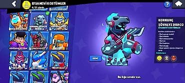 bijuterya: Brawl Stars oyunu üçün inkişaf etmiş hesab - Kupa: 34,610 (Kupa Yolu — 8