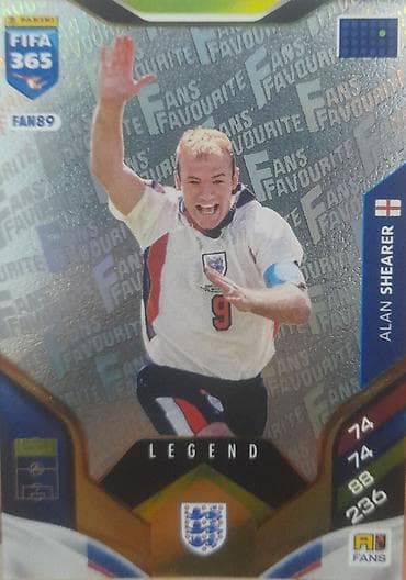 Panini FIFA 365 “Fans Favourite” kolleksiya kartı – LEGEND seriyası -