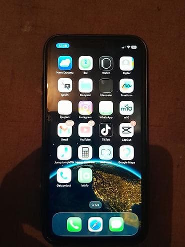 IPhone 11, 64 GB, Qara, Face ID