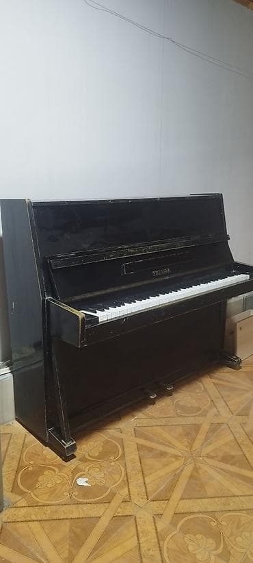 gitara simi: Upright pianino – “Украина” modeli - Korpus: qara rəngli klassik — 2