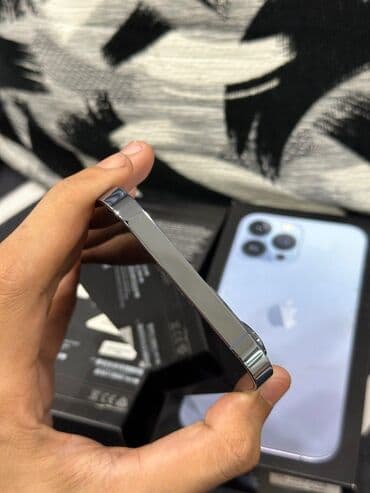 kabelər: IPhone 13 Pro Max, 128 GB, Sierra Blue, Face ID — 4