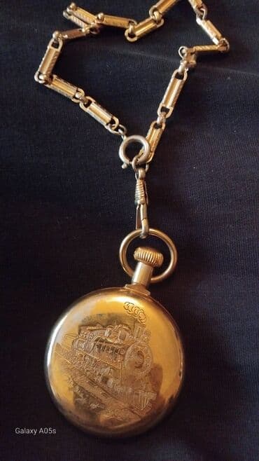 Zərgərlik əşyaları: İşlənmiş, Saat dəsti, rəng - Qızılı — 2