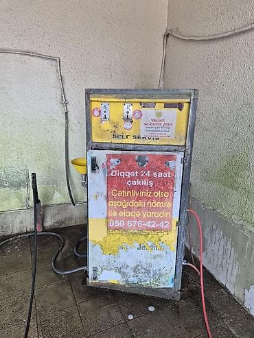 Ödənişli köpük və su verən self-servis avtomobil yuma aparatı Məhsul — 2