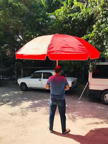 zontik satilir: Zontik cetir satisi teze mallar 2.40 metr diametrli Zont altliqlari — 1