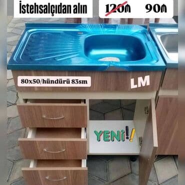 Mətbəx moykası Yeni və sifarişlə💫 Qiymət : 90₼ Təhvil qısa zamanda