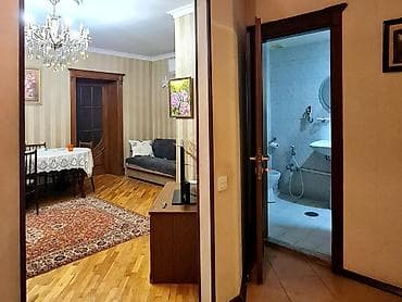 xutor kiraye evler 2026: Leningrad proekti, 95kvm, 3 otaqlı, daş binada tam əşyalı mənzil — 6