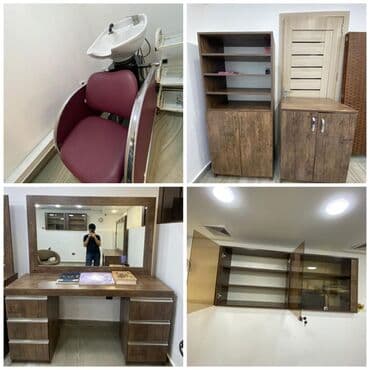 Tibbi arakəsmələr: 🌙Nure 📌 *Təcili satılır!* 💈— *Salon mebelləri və moyka komplekt* - — 1