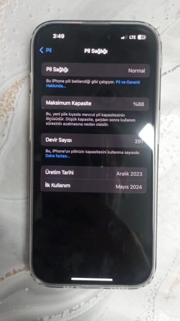 kantak home: IPhone 15 Pro, Gümüşü — 4