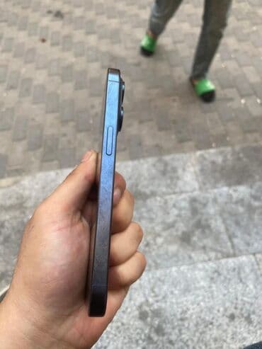 iphone x pro: IPhone 15 Pro, 128 GB, Göy, Barmaq izi, Face ID — 5