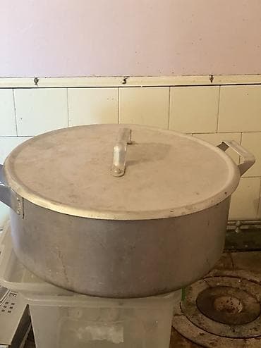 Qazan, rəng - Gümüşü, Alüminium, 5-dən çox l