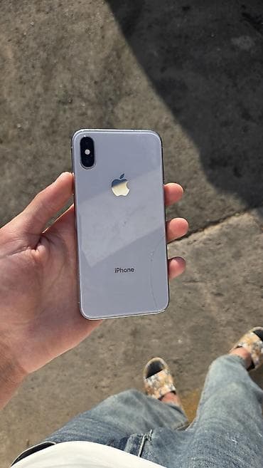 IPhone X, 64 ГБ, Серебристый, Face ID — 3