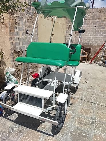 Barter Dörd təkərli pedallı velomobil – ailəvi gəzintilər barter de lalafo.az -da Barter Dörd təkərli pedallı velomobil – ailəvi gəzintilər barter de