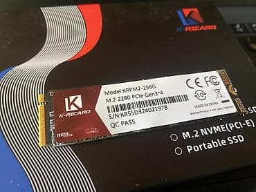 ram ddr2 notebook: Daxili SSD disk 256 GB, M.2 — 1