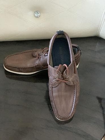 kişi ayaqabısı: Kişi mokasinləri – qəhvəyi rəng - Üst material: yumşaq dəri effekti — 9