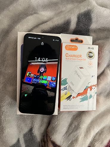 kgtel telefon: Realme C30, 64 GB, rəng - Boz, Barmaq izi, Face ID — 1