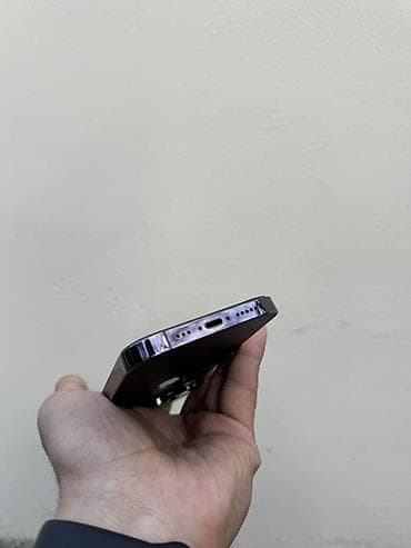 i̇phone 15 plus: IPhone 14 Pro, 256 GB, Deep Purple, Face ID — 6