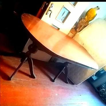 Masalar: Klassik masa, Açılmayan, Taxta, Oval masa — 5