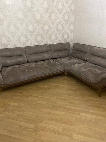 Divanlar: Künc divan, İşlənmiş, Açılmayan, Bazasız, Nabuk, Çatdırılma yoxdur — 1