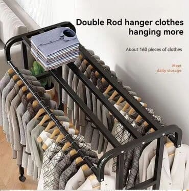 paltar asılqanı taxta: Asılqan Funksional model 5 Asqı qolu ilə . Yüksək keyfiyyətli metal — 3