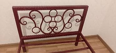 dəmir dirək: Təknəfərlik çarpayı, Bazasız, Matrassız, Siyirməsiz — 2