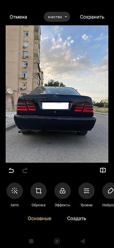 Продажа авто: Mercedes-Benz E-Class (W210) sedan - Kuzov: 4 qapılı sedan, qara rəng — 3